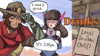 Drinks (An Overwatch Comic Dub)