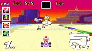 Mario Kart Super Circuit Deluxe - Lightning Cup 150cc (mGBA)