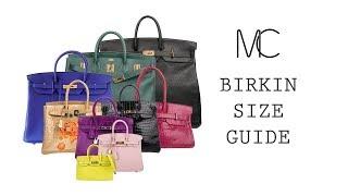 Hermes Guide • Birkin Size • MIGHTYCHIC •