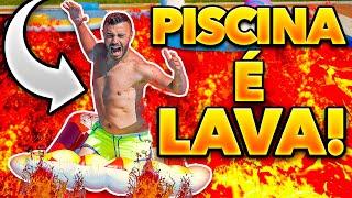  LA PISCINA È LAVA CHALLENGE!!!