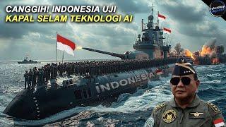 BIKIN IRI NEGARA TETANGGA! Indonesia Gemparakan Dunia Ciptakan Kapal Selam Berteknologi AI