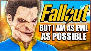 Fallout 4 but I am as evil as possible