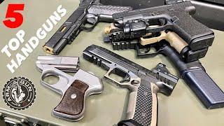 My 5 Favorite Handguns in 1 Minute #Shorts