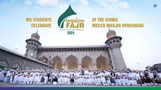 Mission Fajr 2024: Over 1000 Students Gather at Mecca Masjid for Fajr Prayer