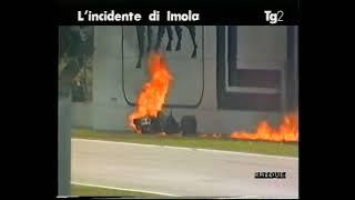 Gerhard Berger incidente 1989 gP italia IMOLA  23 Aprile 1989 crash F1