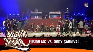 INTERNATIONAL BOTY 2014 - SEMIFINAL #2 - FUSION MC (KOREA) VS BODY CARNIVAL (JAPAN) [BOTY TV]