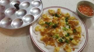 Vietnamese Steam Rice Cake Recipe(Banh Beo)