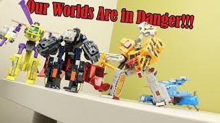 CYBERTRON EXTRAVAGANZA!! | #Transformers Galaxy Force Buzzsaw, Blurr, Runamuck and Longrack Review