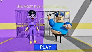 CATNAP WOMEN Vs BARRY'S PRISON RUN! OBBY Full Gameplay #roblox