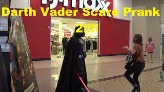 Darth Vader Statue Scare Prank 2!! Star Wars/ Hatcher Point Mall Waycross GA