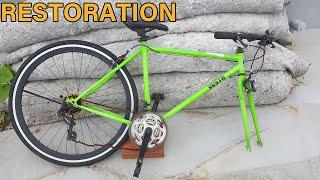 RUSTY BIKE RESTORATION,  ROAD BICYCLE RESTORATION