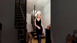 Crossdresser Wearing LBD Ready for Date Night