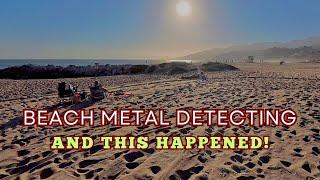 Beach Metal Detecting Looking For Treasures !