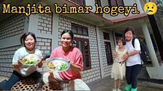 Mukbang with Ritu dd | Eating Local beans and chicken| Manjita ko hostel mai lene geyi thi|