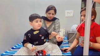 Laddu Ki Tabiyat Achanak Huyi Kharab Admit Karvana Pada | Manchanda Family vlog