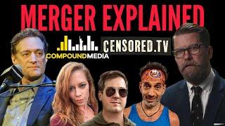 Anthony Cumia Compound Media & Gavin McInnes Censored MERGE! Chrissie Mayr, Garrett & Geno Bisconte