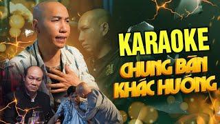 Chung Bàn Khác Hướng Karaoke - Phú Lê | Beat Chuẩn
