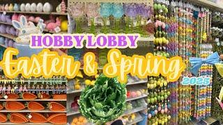 *OMG* HOBBY LOBBY 2025 EASTER DECOR! SPRING & EASTER DECOR #hobbylobby #easter2025 #springdecor