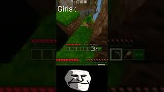 How Boys and Girls going down #minecraft #phonktrollge #boys @OpenZane