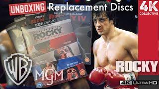 Rocky - The knockout collection Replacement disc set.  A look at the packaging, barcodes and discs