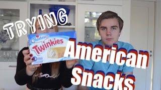 Trying American Snacks (with Joar)