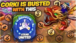 Most Broken Stand United Comp!! Max AD Corki - TFT Set 7 Comps | Milk