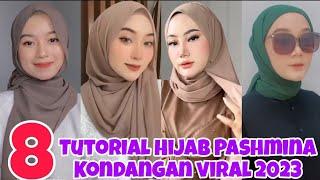 8 Tutorial Hijab Pashmina Kondangan viral 2023  Simple anti Ribet ‼️