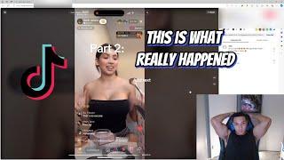 REACTING TO MY BABYMOMMA TIK TOK LIVE...WHAT REALLY HAPPENED!