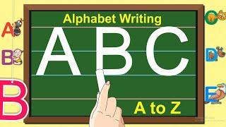Writing Alphabet for Children | Alphabet for Kids | Learning Booster | ABCD Writing