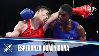 El dominicano Javier Pinales avanza de ronda en Boxeo | Juegos Olímpicos París 2024