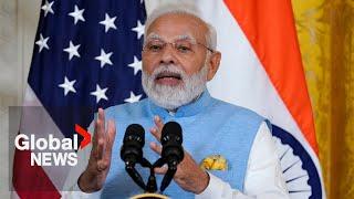 Modi makes rare address to US Congress, talks about bond with India | FULL