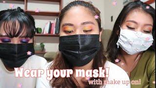 Eye make-up when wearing a mask! | Make-up tutorial | Corona Extra