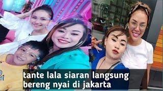 tante lala dan rafa live  bareng nyai nikita mirzani 