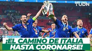 CAMINO DEL CAMPEÓN: ¡TODOS los goles de Italia en la UEFA EURO 2020 I TUDN