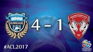 Kawasaki Frontale vs Muangthong United (AFC Champions League 2017 : Round Of 16 - 2nd Leg)