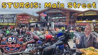 STURGIS MOTORCYCLE RALLY: MAIN STREET