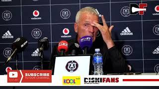 Ernst Middendorp’s Post-Match Press Conference | Orlando Pirates 1-1 Cape Town Spurs