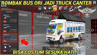 KEREN BANGET!! CARA UBAH BUS ORI JADI TRUCK CANTER MABAR BUSSID V3.6.1 - BUS SIMULATOR INDONESIA