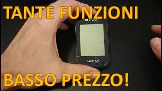 Recensione ciclocomputer GPS Bryton Rider 420