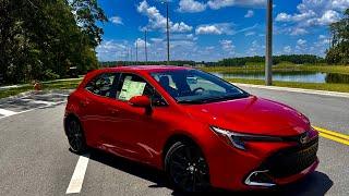 2025 TOYOTA COROLLA (XSE)HATCHBACK REVIEW AND POV TEST DRIVE !