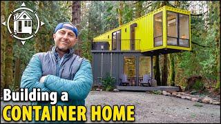Luxury Container Home built from two 40' containers!