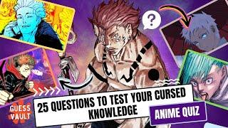 Ultimate Jujutsu Kaisen Quiz - 25 Questions to Test Your Cursed Knowledge