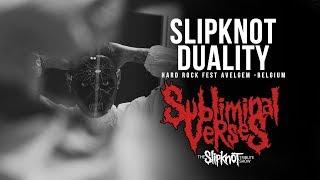 #SLIPKNOT Tribute - DUALITY [HARD ROCK FEST 2019 - AVELGEM BELGIUM] *Subliminal Verses*