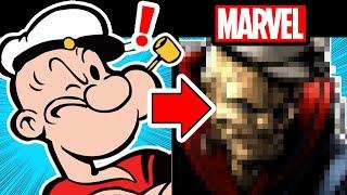 Drawing POPEYE in a MARVEL STYLE???