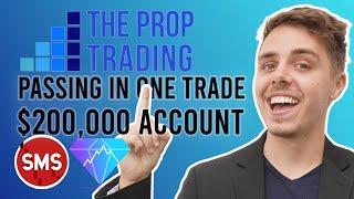 Passing *Dead Prop Firm* The Prop Trading Challenge in 1 Trade | Smart Money Source Interview