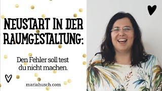 Neustart in der Raumgestaltung: Den Fehler solltest du nicht machen. | Home | Raumtalk 169