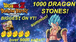 1000 DRAGON STONES! SUMMONS!  DBZ Dokkan Battle CRAZY PULLS