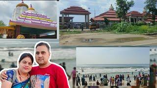 Enjoying SWARGDWAR BEACH & DHAWAL GIRI TEMPLE in PURI....  @meenadewanganvlog6085