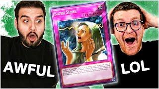 Hearthstone Pro Tries to Guess if "Random" Yu-Gi-Oh! Cards Are Good ft. @Rarran