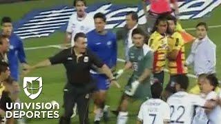 Morelia vs Cruz Azul vivieron una de las más aterradoras peleas del fútbol mexicano